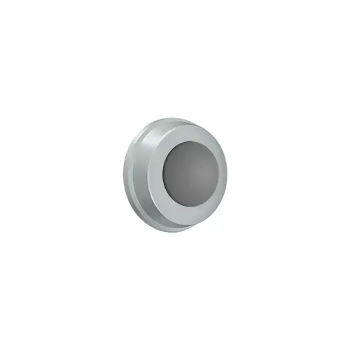 Deltana WB100U26D Flush Bumper 1" Diam. in Brushed Chrome