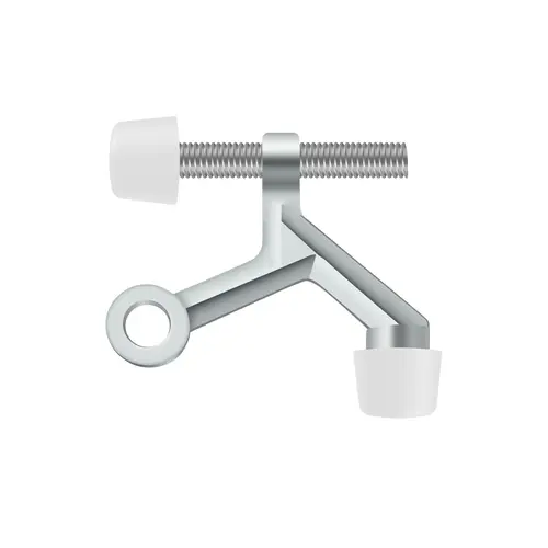 Deltana ZHP70U26 Hinge Pin Stop For Steel Hinges, Hinge Mounted, Zinc Die-Cast in Polished Chrome