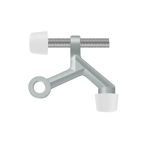 Deltana ZHP70U26D Hinge Pin Stop For Steel Hinges, Hinge Mounted, Zinc Die-Cast in Brushed Chrome