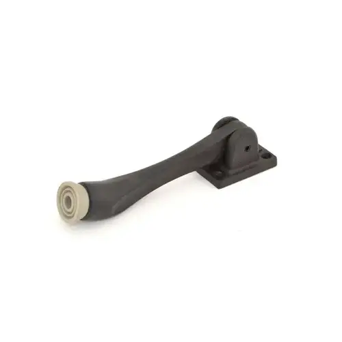Ives Commercial FS555BLK5 5" Kick Down Door Holder Black Finish