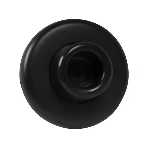 Pamex DD0253BL 2-1/2" Diameter Concave Wall Stop Matte Black Finish