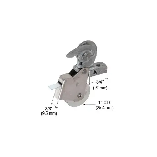 Prime-Line B663 1" Steel Ball Bearing Sliding Screen Door Bottom Roller