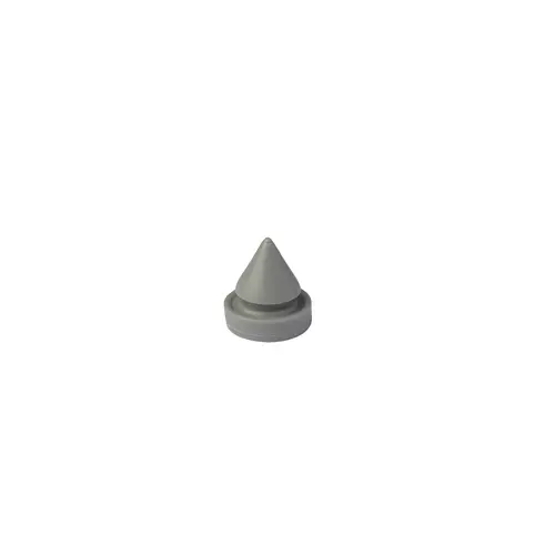Rockwood 608RKW-XCP100 Rubber Silencers for Metal Doors Gray Finish - pack of 100