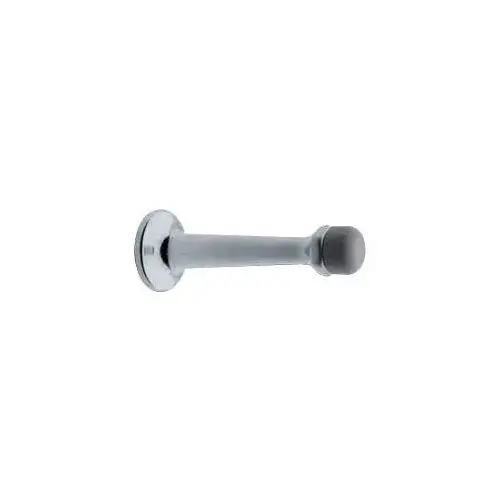 Baldwin 4045260 Wall Door Bumper, Polished Chrome