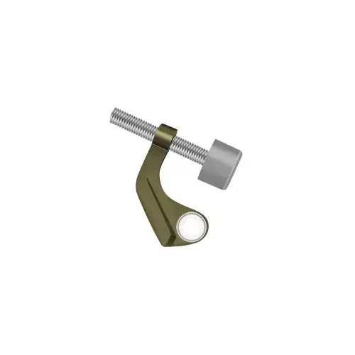 Deltana HPH89U5 Hinge Pin Stop, Hinge Mounted for Brass Hinges in Antique Brass