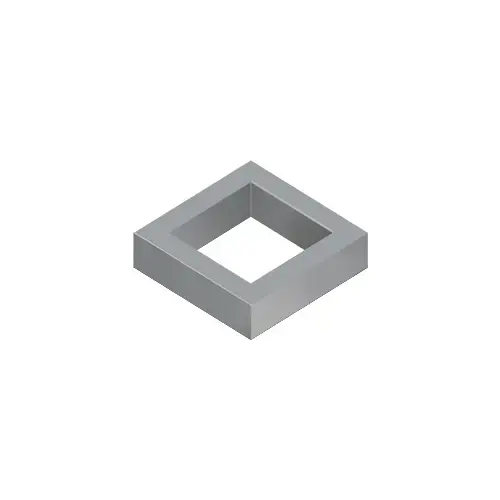 Deltana RUBBERTIP-UFBSG Rubber For Universal Square Floor Bumpers Gray