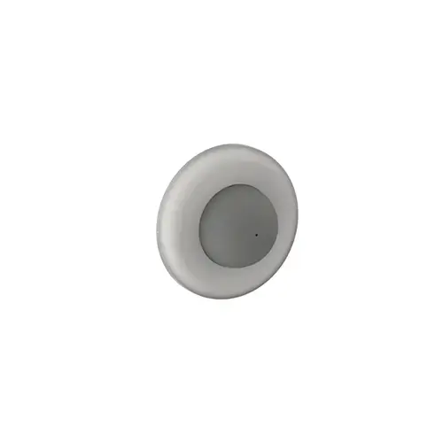 Hager 053231 232W Smooth Convex Wall Stop, Satin Brass Finish