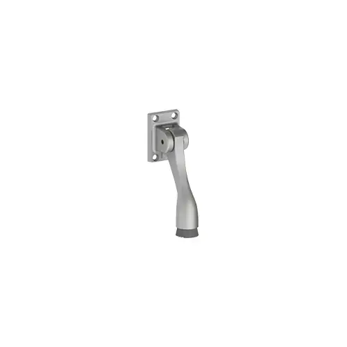 Hager 058588 270C 3-13/16" Kick Down Door Holder, Sprayed Aluminum Finish