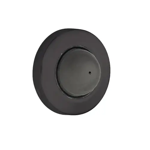 IVES WS406/407CVX-BLK WS406/407CVX Convex Wall Bumper