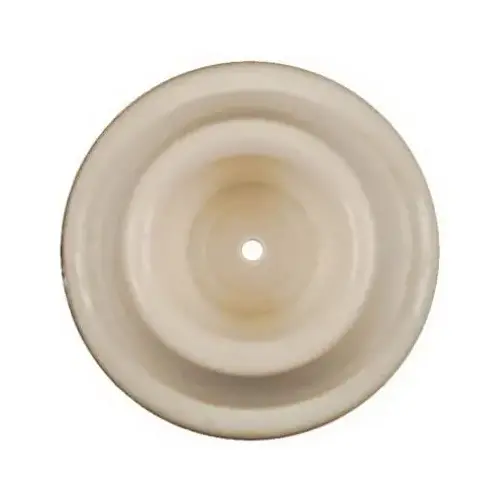 National Hardware N246-033 Door Stop, 1.9 in Dia Base, 0.72 in Projection, Plastic, Almond Pair