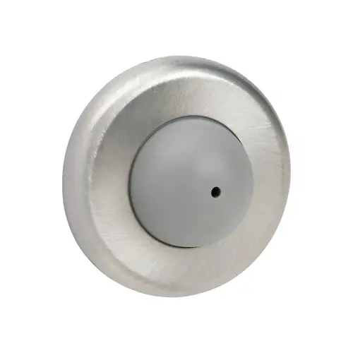 Pamex DD0257SS 2-1/2" Diameter Convex Wall Stop Satin Stainless Steel Finish