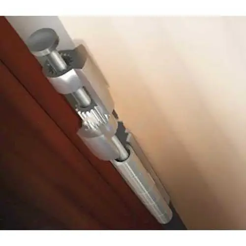 Perfect Products 01204 Door Saver 3 Low Profile Doorstop Satin Nickel