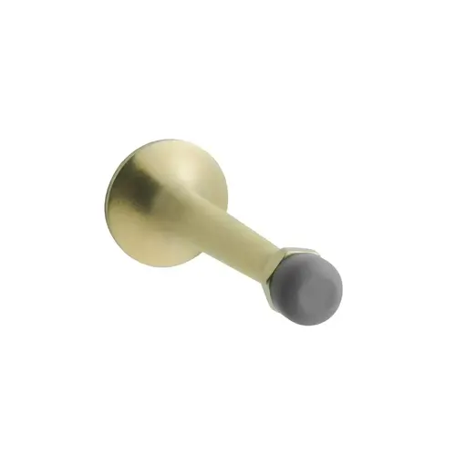 Baldwin 4050044 3-3/4" Wall Bumper Lifetime Satin Brass Finish