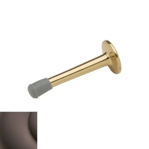 Baldwin 4055112 3-2/5" Wall Bumper Venetian Bronze Finish