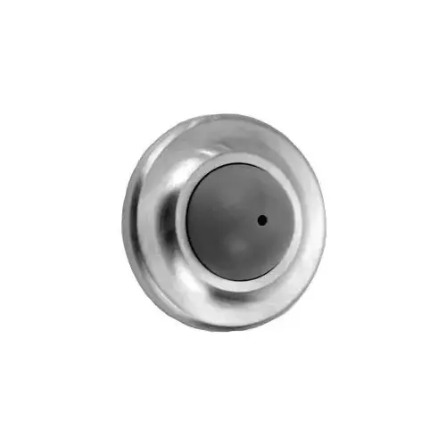 Don Jo 1412-626 2-1/2" Convex Cast Wall Stop Satin Chrome Finish