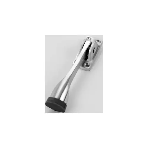Don Jo 1465-626 4" Kick Down Door Holder Satin Chrome Finish
