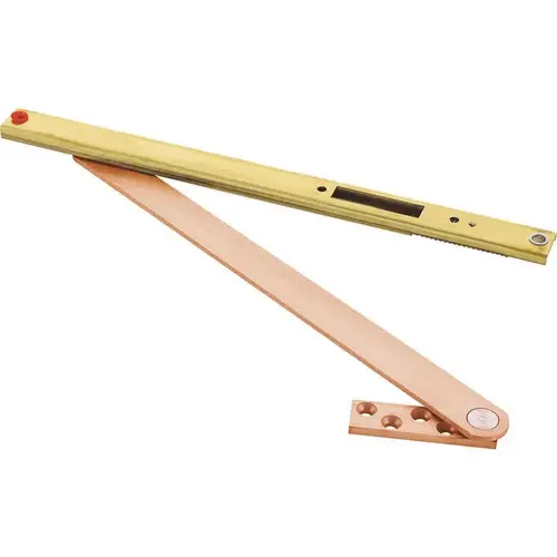 Glynn Johnson 103S-US4 Overhead Holders and Stops Satin Brass