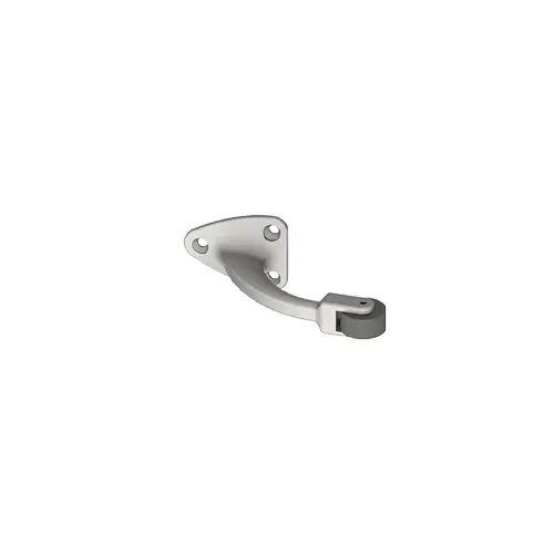 Hager 043323 273W Curved Roller Bumper, Satin Bronze Finish