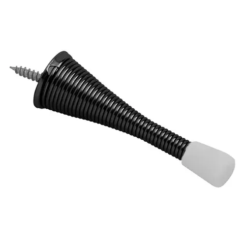 Ives Residential 63FBLK Steel Flexible Door Stop Black Finish
