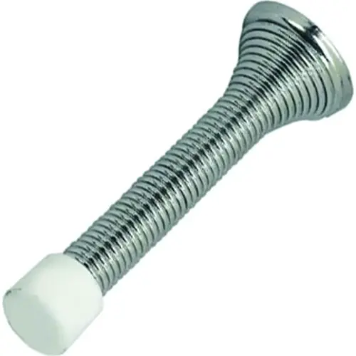 ProSource H62-B042C-PS Heavy-Duty Spring, 15/16 in Dia Base, 3-1/8 in Projection, Plastic & Steel, Chrome Plated
