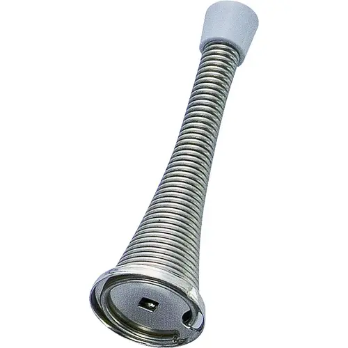 ProSource H62-B043-PS Heavy-Duty Spring, 5/16 in Dia Base, 3-1/8 in Projection, Plastic & Steel, Satin Nickel