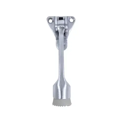 Tell Manufacturing DT100008 DH4026 US26D Kick-Down Door Stop - Satin Chrome