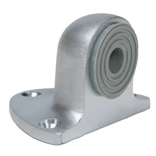 Trimco 1214625 1-3/4" High Gooseneck Floor Stop with Combo Pack Bright Chrome Finish