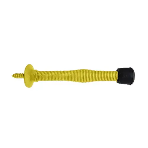 Don Jo 1508-605 Spring Base Stop Bright Polished Brass