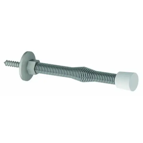Hager 040031 6211 3" Flexible Door Stop Satin Chrome Finish