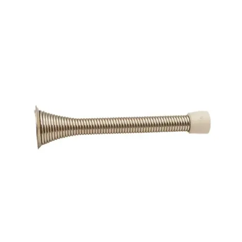 Orca Hardware TH-3134-15-WT 3-3/4" Spring Door Stop