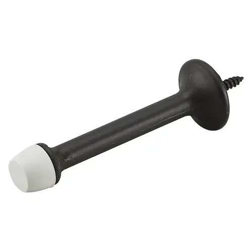 Richelieu Hardware 216ORBV Door Stop, 1 in Dia Base, 3 in Projection, Metal, Oil-Rubbed Bronze