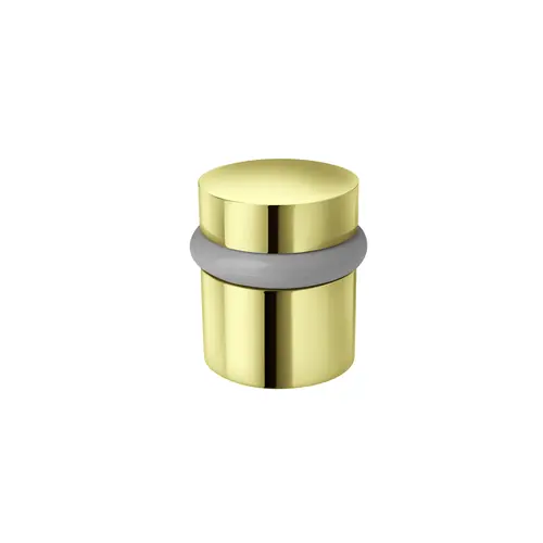 Rockwood 446 US3 1-1/2" Floor Bumper Stop Bright Brass Finish