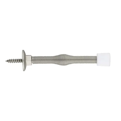 TAYMOR 25-4675SN Spring Door Stop, 3" Satin Nickel