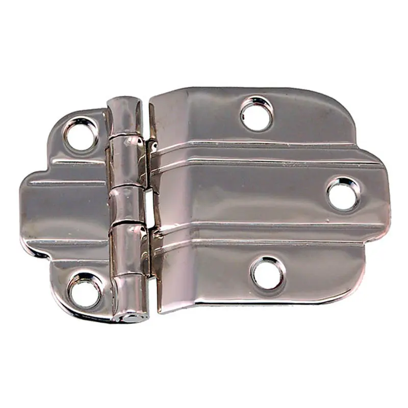 3/8" Offset Art Deco HingePolished Nickel