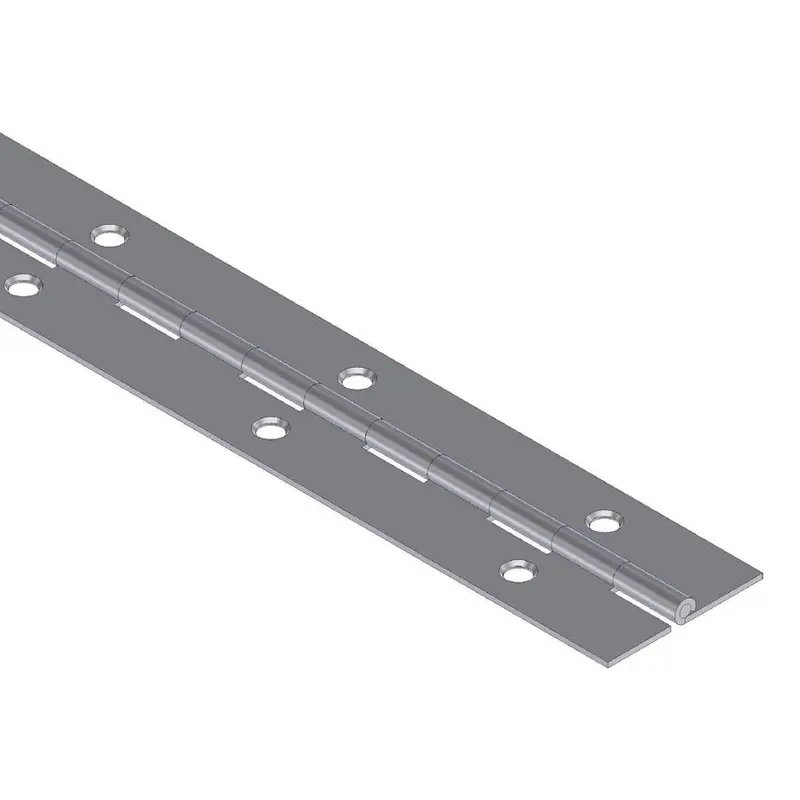 Aluminum Piano Hinge with Holes1 - 1/16"