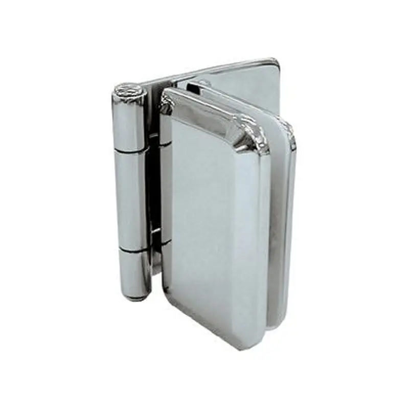 Inset Glass Door Hinge, Bore Type Stainless Steel