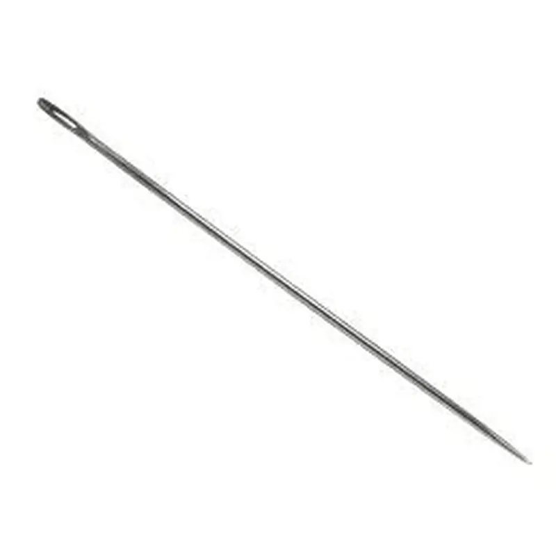 18" - 12Ga. Straight Single Round Point Needles 12/bag