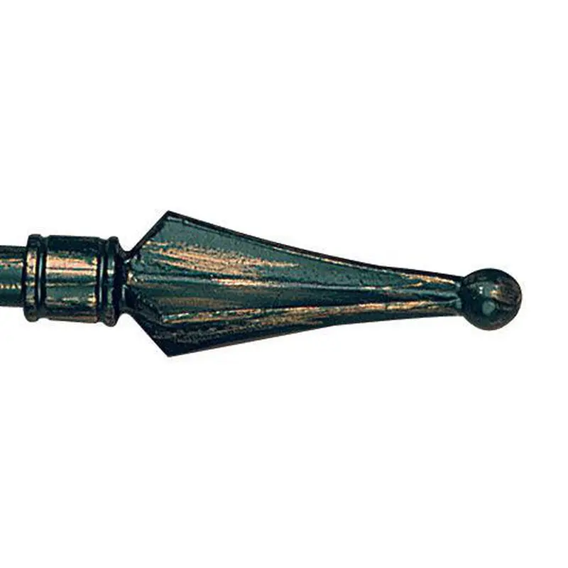 Forest Porto Finial Flair BLK 3/4"
