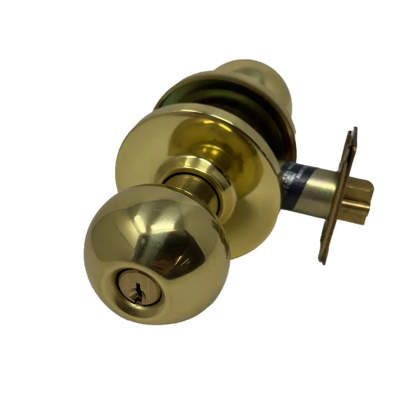 Storeroom and Communicating Locksets Cal-RoyalPolished Brass / Communicating