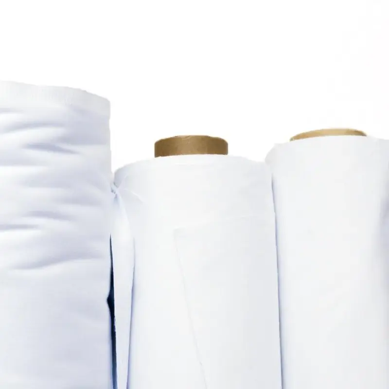 54" Roc-Lon Budget Blackout Shade Lining-White/Ecru (60 Yards)