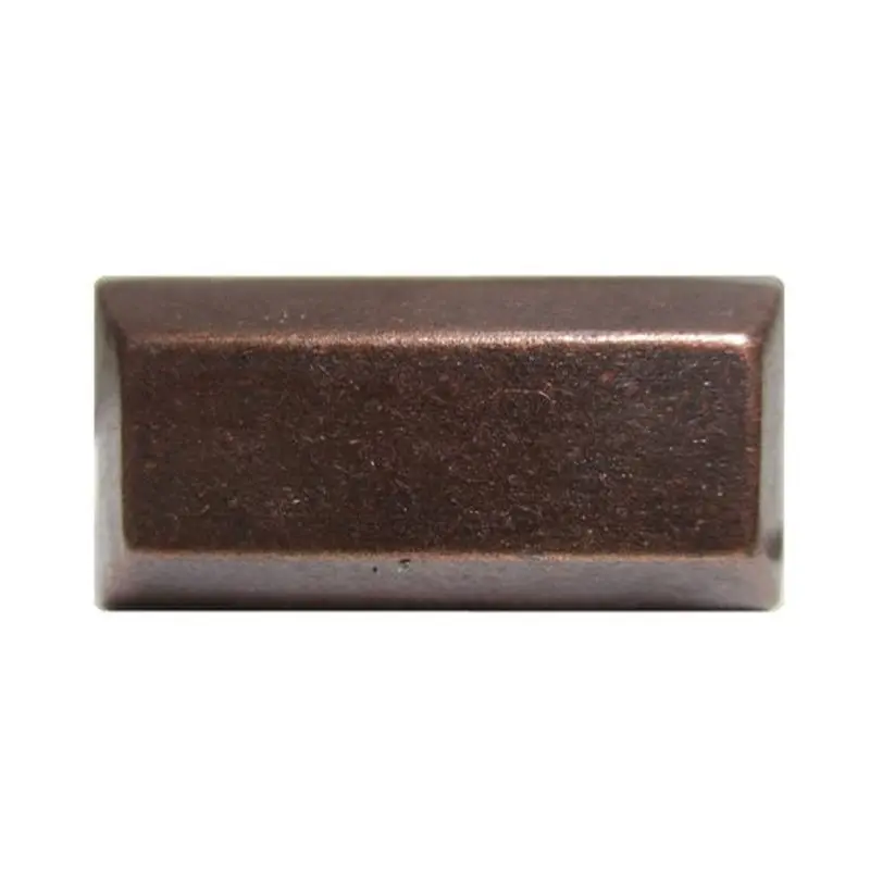 Bronze # 93 Rectangle Nail 25/Box Head Size: 7/16" X 1 3/16" Nail Length: 5/8"