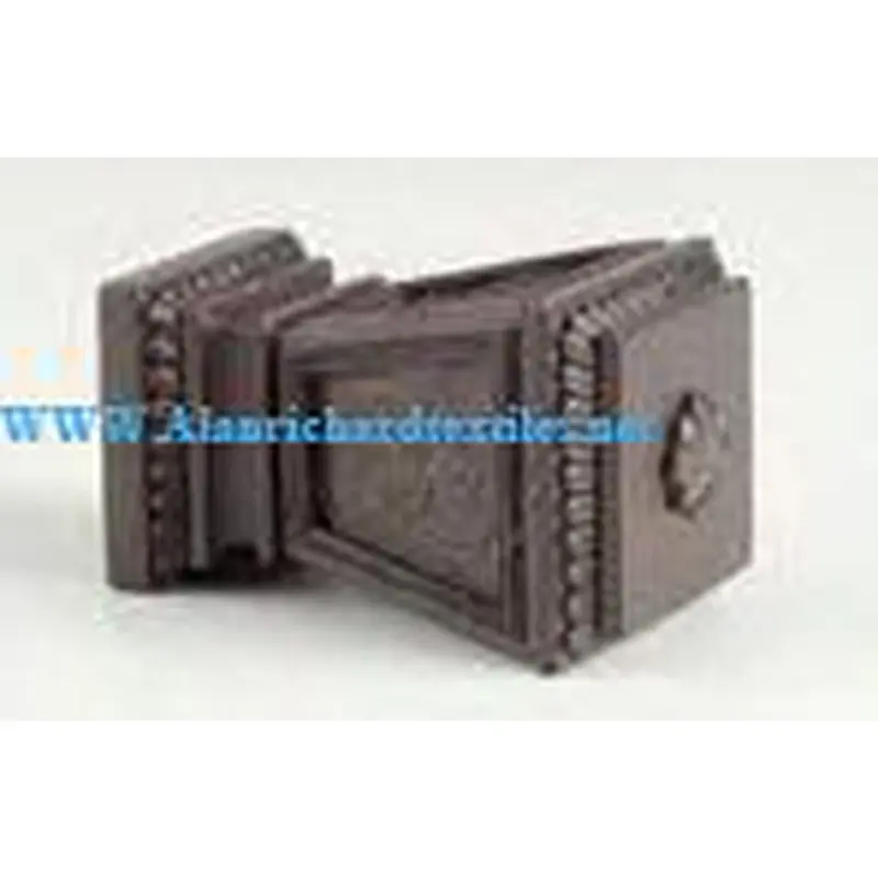 Buckingham Lantern in Leather Finial (pair)