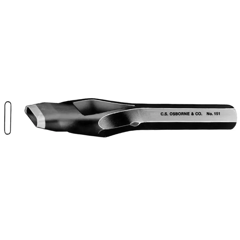 C.S. Osborne Bag or Oblong Punch - 7/8"