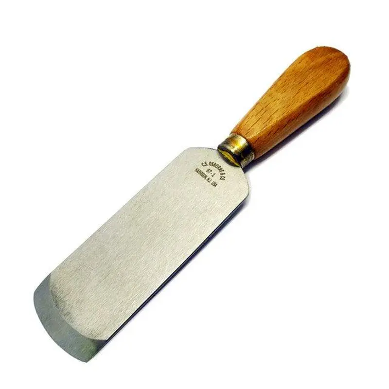 C.S. Osborne Leather Knife: 2" x 1-1/8"
