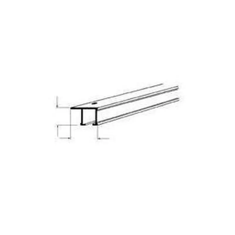 Kirsch Extruded Aluminum Architrac - 94004 Unassembled6'   6'