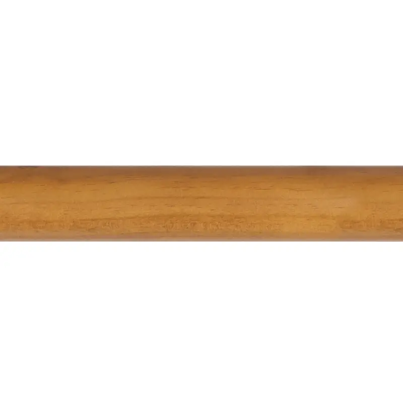 Kirsch Wood Trends Smooth Wood Drapery Rod Pole - Various Sizes / Colors1-3/8" / 4' / Estate Oak