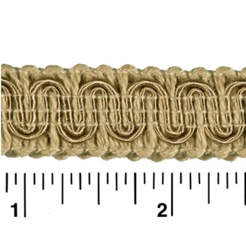 Rayon Scroll Gimp - C02 Oatmeal 36 Yards