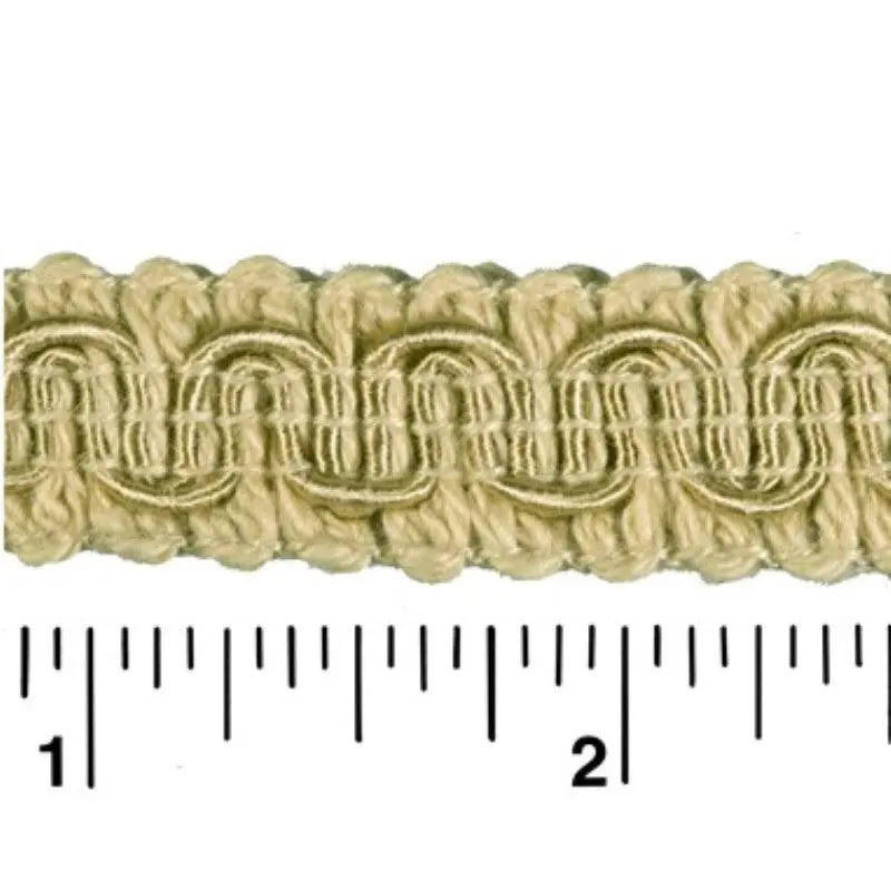Rayon Scroll Gimp - C06 Ecru 36 Yards