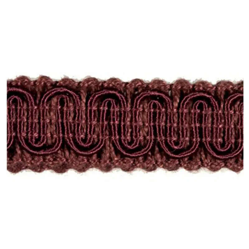 Rayon Scroll Gimp - H12 Dusty Grape 36 Yards