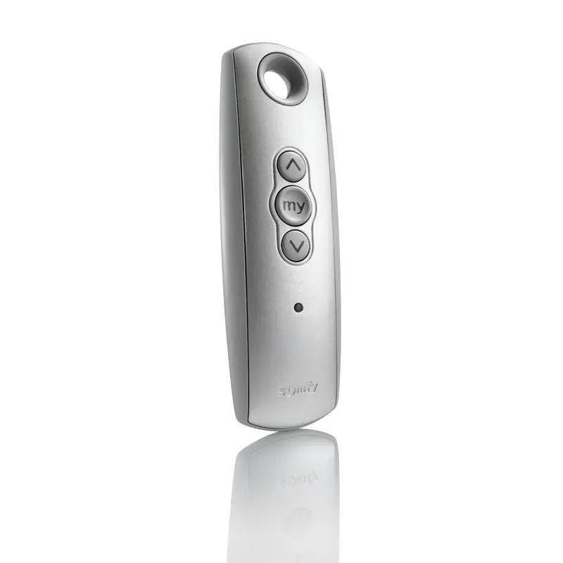 Somfy Telis 1 RTS 1 Channel Remote Transmitter - Silver - DISCONTINUED